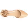 DREAM PAIRS Flapointed Women’s Casual D’Orsay Pointed Plain Ballet Comfort Soft Slip On Flats Shoes(Nude/Pu)