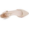 DREAM PAIRS Flapointed Women’s Casual D’Orsay Pointed Plain Ballet Comfort Soft Slip On Flats Shoes(Pink Gold)