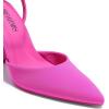 DREAM PAIRS High Heels for Women Closed Pointed Toe Dress Shoes for Women Ankle Strap Stiletto Heel Party Wedding Sexy Pump Shoes(Hot Pink)