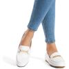 DREAM PAIRS Loafers for Women Casual Comfortable Slip On Flat Shoes Lightweight Leisure Work Shoes Comfort Walking Shoes(White)