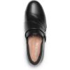 DREAM PAIRS Loafers for Women Slip-on Dressy Comfortable Business Casual Work Office Faux Leather Loafer Shoes with Arch Support(Black)
