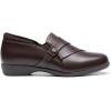 DREAM PAIRS Loafers for Women Slip-on Dressy Comfortable Business Casual Work Office Faux Leather Loafer Shoes with Arch Support(Brown)