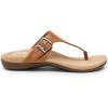 DREAM PAIRS Orthotic Thong Sandals for Women, Arch Support Flip Flops, Comfortable Lightweight Slip On Sandals for Walking, Casual Summer Everyday Wear(Brown)