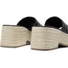 DREAM PAIRS Platform Espadrille Sandals for Women Wedges Slides Slip on Bohemia Sandals Flatform Open Toe Beach Sandals Dressy Outdoor Summer Shoes(Black)