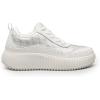 DREAM PAIRS Women Chunky City Tweed Comfortable Casual Platform Fashion Sneaker(Beige)