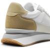 DREAM PAIRS Women Fashion Sneakers Walking Tennis Sports Athletic Comfortable Lightweight Running Lace Up Retro Classic Casual Sneaker(White/Green)