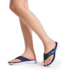 DREAM PAIRS Women’s Arch Support Flip Flops Comfortable Thong Sandals(Navy)