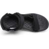 DREAM PAIRS Women’s Arch Support Hiking Sandals Sport Outdoor Athletic Comfortable Summer Beach Water Sandals(Black)