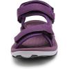 DREAM PAIRS Women’s Arch Support Hiking Sandals Sport Outdoor Athletic Comfortable Summer Beach Water Sandals(Burgundy)