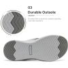 DREAM PAIRS Women’s Arch Support Soft Cushion Flip Flops Thong Sandals(Grey)