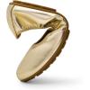 DREAM PAIRS Women’s Ballet Flats Foldable Round Toe Dressy Comfortable Slip On Dress Shoes(Gold)