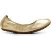 DREAM PAIRS Women’s Ballet Flats Foldable Round Toe Dressy Comfortable Slip On Dress Shoes(Gold)