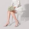 DREAM PAIRS Womens Chunkle(Silver/Glitter)
