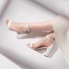 DREAM PAIRS Womens Chunkle(White-pearl)