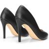 DREAM PAIRS Women’s Closed Toe High Heels Dress Pointed Toe Wedding Pump Shoes(Black/Pu)