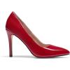 DREAM PAIRS Women’s Closed Toe High Heels Dress Pointed Toe Wedding Pump Shoes(Red)