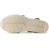 DREAM PAIRS Women’s Comfortable Low Wedge Sandals, Open Toe Slip On Strappy Flat Sandals Light-weight Summer Shoes(Black)