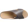 DREAM PAIRS Women’s Cork Slide Sandals Slip on Open Toe Cute Platform Criss Cross Flat Sandals for Summer(Brown/Pu)