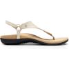 DREAM PAIRS Women’s Flat Sandals Arch Support Orthopedic Comfortable Soft Cushion Summer T-Strap Walking Thong Sandals(Nude)