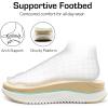 DREAM PAIRS Womens Hiking Sandals Arch Support Platform Orthopedic Sandals Comfortable Open Toe Walking Summer Shoes Lightweight Outdoor Athletic Sport Water Sandals(Beige)