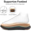 DREAM PAIRS Womens Hiking Sandals Arch Support Platform Orthopedic Sandals Comfortable Open Toe Walking Summer Shoes Lightweight Outdoor Athletic Sport Water Sandals(Black/Brown)