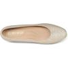 DREAM PAIRS Women’s Mila Low Chunky Heel Pump Shoes(Gold/Glitter)