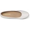 DREAM PAIRS Women’s Mila Low Chunky Heel Pump Shoes(White/Pu)
