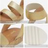 DREAM PAIRS Women’s Open Toe Elastic Ankle Strap Casual Flatform Platform Wedges Sandals(Gold)