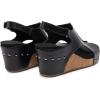 DREAM PAIRS Women’s Platform Wedge Sandals, Comfortable Peep-Toe Cork Casual & Dressy Summer Lightweight Shoes for All Day Wear(Black)