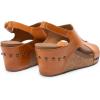 DREAM PAIRS Women’s Platform Wedge Sandals, Comfortable Peep-Toe Cork Casual & Dressy Summer Lightweight Shoes for All Day Wear(Tan)
