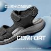 DREAM PAIRS Women’s Sandals Open Toe Lightweight Summer Shoes Walking Casual Outdoor(Black)
