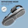 DREAM PAIRS Women’s Sandals Open Toe Lightweight Summer Shoes Walking Casual Outdoor(Black)
