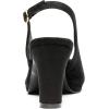 DREAM PAIRS Women’s Sexy High Chunky Heels Peep Toe Platform Block Slingback Dress Pumps Shoes(Black/Suede)