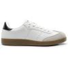 DREAM PAIRS Women’s Tennis Sneakers Walking Flat Low-Top Casual Lace-Up Comfortable Nia Fashion Sneakers Shoes(All White)
