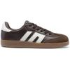 DREAM PAIRS Women’s Tennis Sneakers Walking Flat Low-Top Casual Lace-Up Comfortable Nia Fashion Sneakers Shoes(Brown)