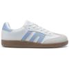 DREAM PAIRS Women’s Tennis Sneakers Walking Flat Low-Top Casual Lace-Up Comfortable Nia Fashion Sneakers Shoes(White Blue)