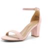 DREAM PAIRS Womens Chunkle(Pink)