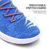 DREAM PAIRS Boys Girls Sneakers Kids Slip on Summer Quick Dry Lightweight Aqua Water Shoes(Royal Blue)