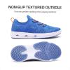 DREAM PAIRS Boys Girls Sneakers Kids Slip on Summer Quick Dry Lightweight Aqua Water Shoes(Royal Blue)