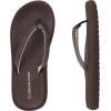 DREAM PAIRS Women’s Arch Support Flip Flops, Comfortable Soft Cushion Thong Sandals for Summer Beach Daily Casual Wear(Brown)