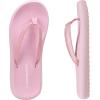 DREAM PAIRS Women’s Arch Support Flip Flops, Comfortable Soft Cushion Thong Sandals for Summer Beach Daily Casual Wear(Pink)
