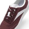 DREAM PAIRS Women’s Platform Sneakers Walking Val Tennis Lace-Up Comfortable Casual Fashion Sneakers Shoes.(Wine Red)