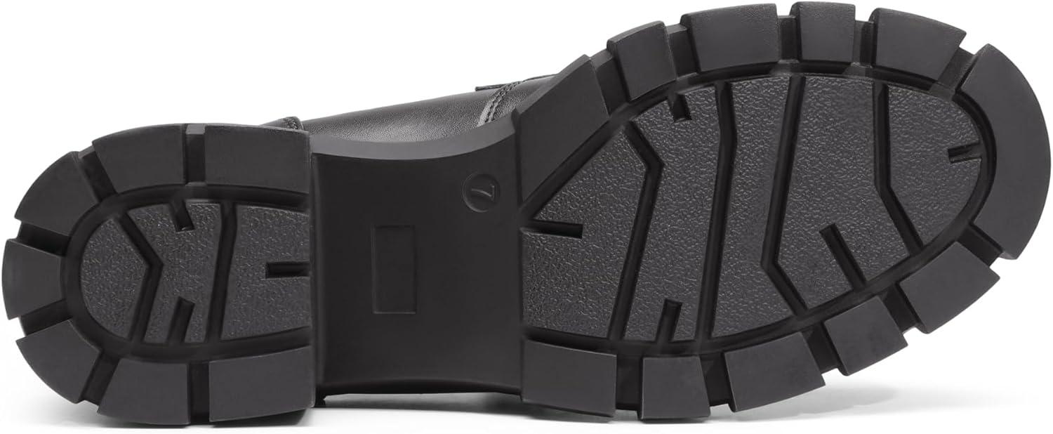 imageDREAM PAIRS Loafers for Women Platform Chunky Loafers Slip On Casual ShoesBlackfurry