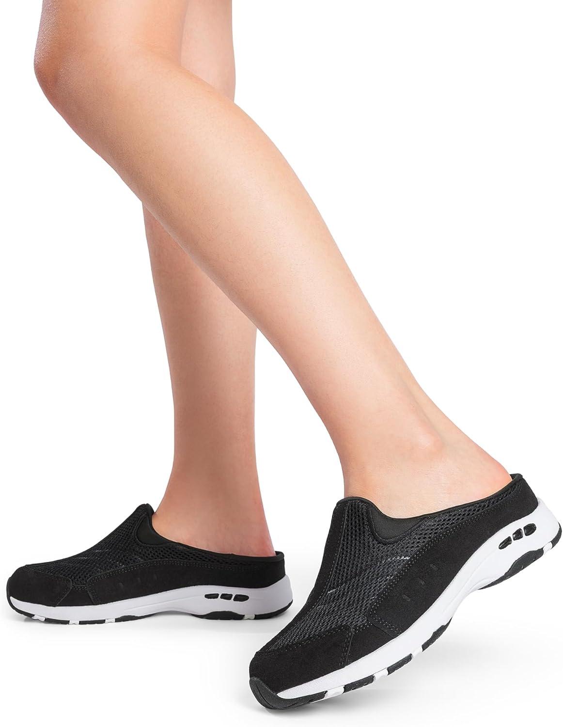 imageDREAM PAIRS Mules for Women Sneakers Slip on Shoes for Women Walking ShoesBlack