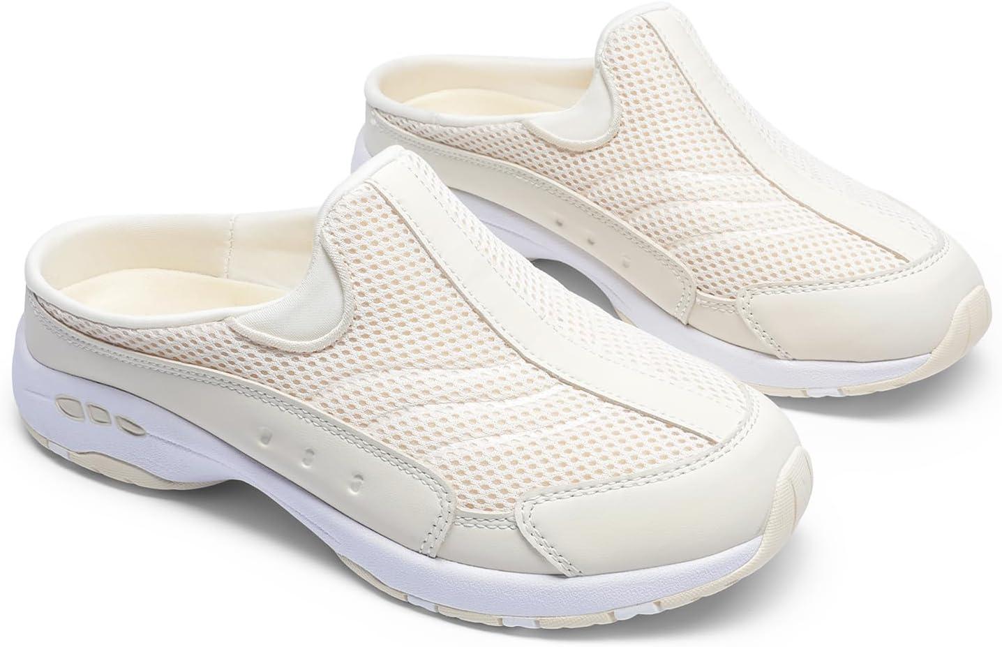 imageDREAM PAIRS Mules for Women Sneakers Slip on Shoes for Women Walking ShoesKhaki