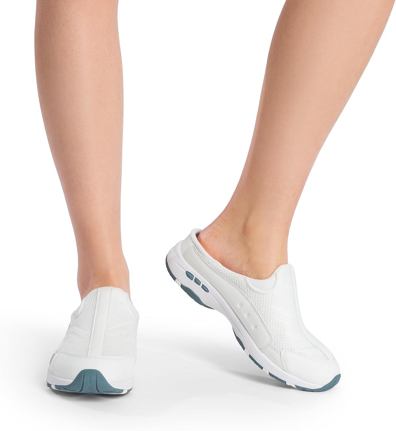 imageDREAM PAIRS Mules for Women Sneakers Slip on Shoes for Women Walking ShoesWhite