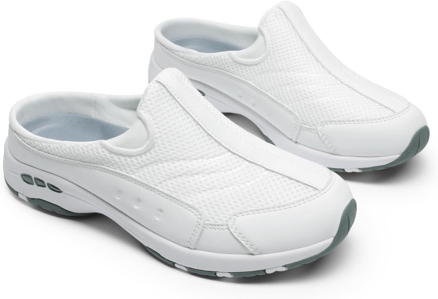 imageDREAM PAIRS Mules for Women Sneakers Slip on Shoes for Women Walking ShoesWhite