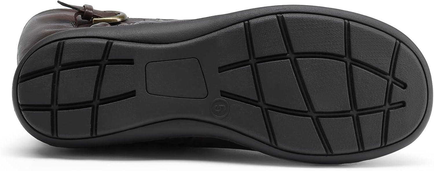 imageDREAM PAIRS Womens Faux FurLined Knee High Winter Boots Fall Tall BootsSummitwidecalfbrown