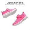DREAM PAIRS Boys Girls Shoes Kids Tennis Footwear EZ-Ons GoGetters Running Athletic School Sneakers for Little/Big Kid(Hot Pink)