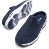 DREAM PAIRS Mules for Women Sneakers Slip on Shoes for Women Walking Shoes(Navy)